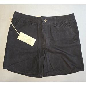 Z. Cavaricci Chino Shorts - Black - Size 31
